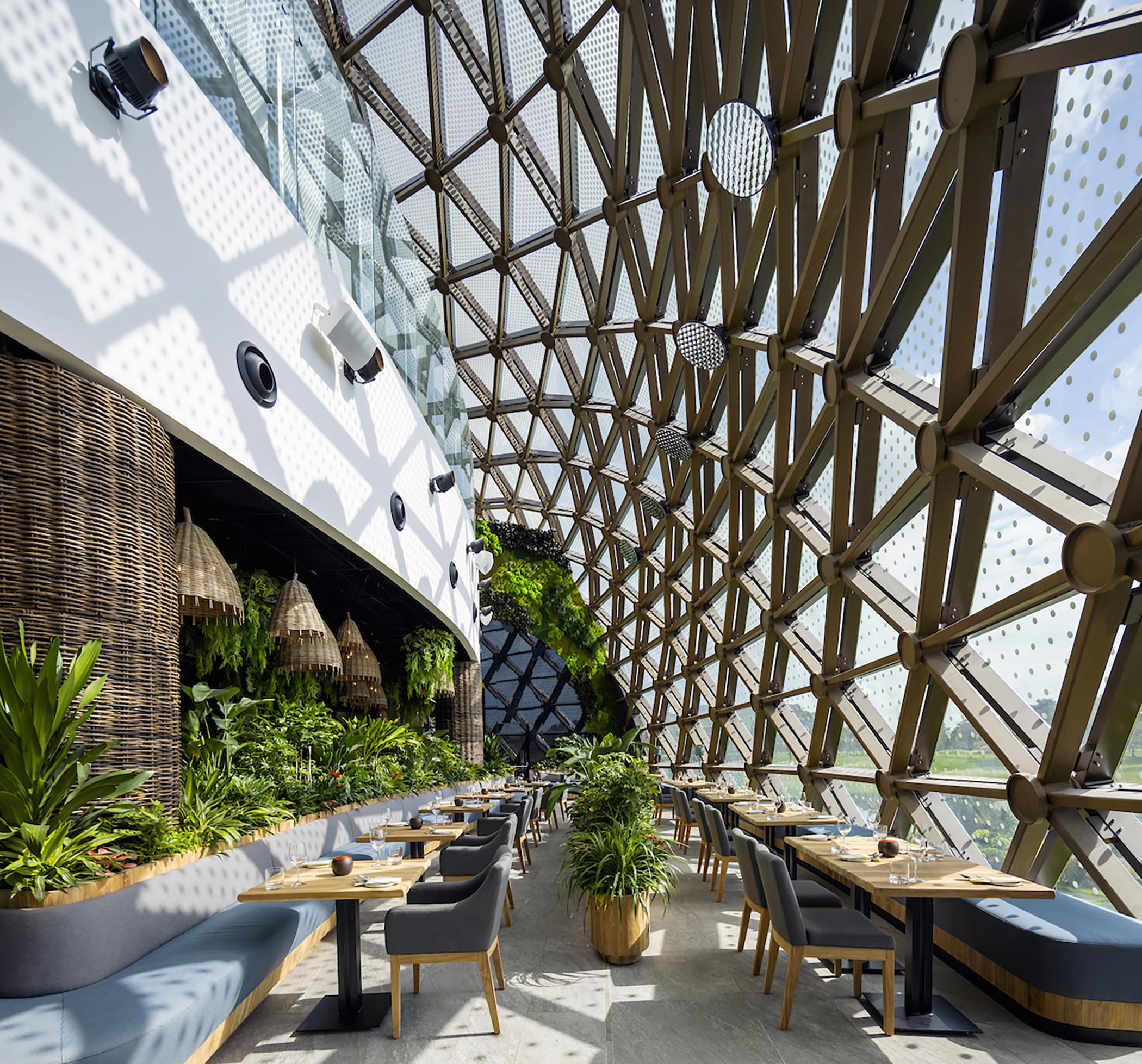 Dusit Thani Laguna סינגפור מראה חיצוני תמונה The interior of the restaurant