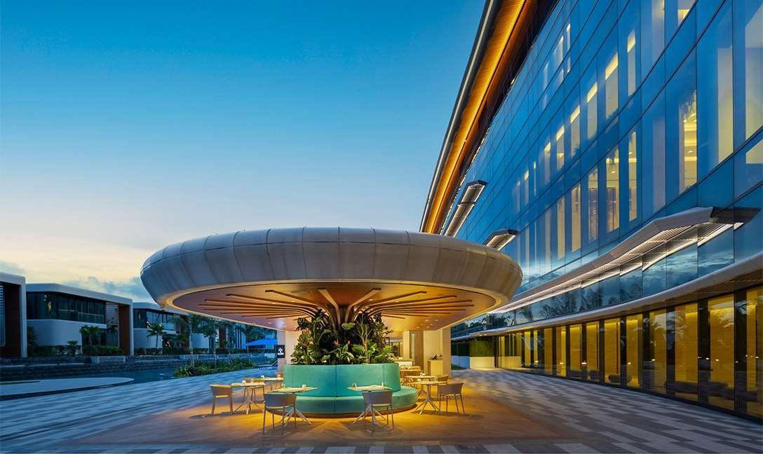 Dusit Thani Laguna סינגפור מראה חיצוני תמונה The "Mushroom"